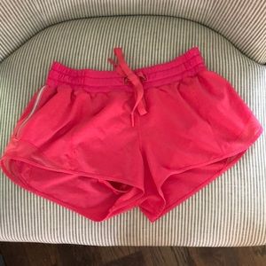 Brand new hot pink Lulu Lemon shorts